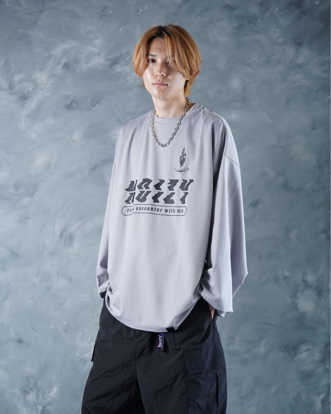 Encounter Logo T/grey