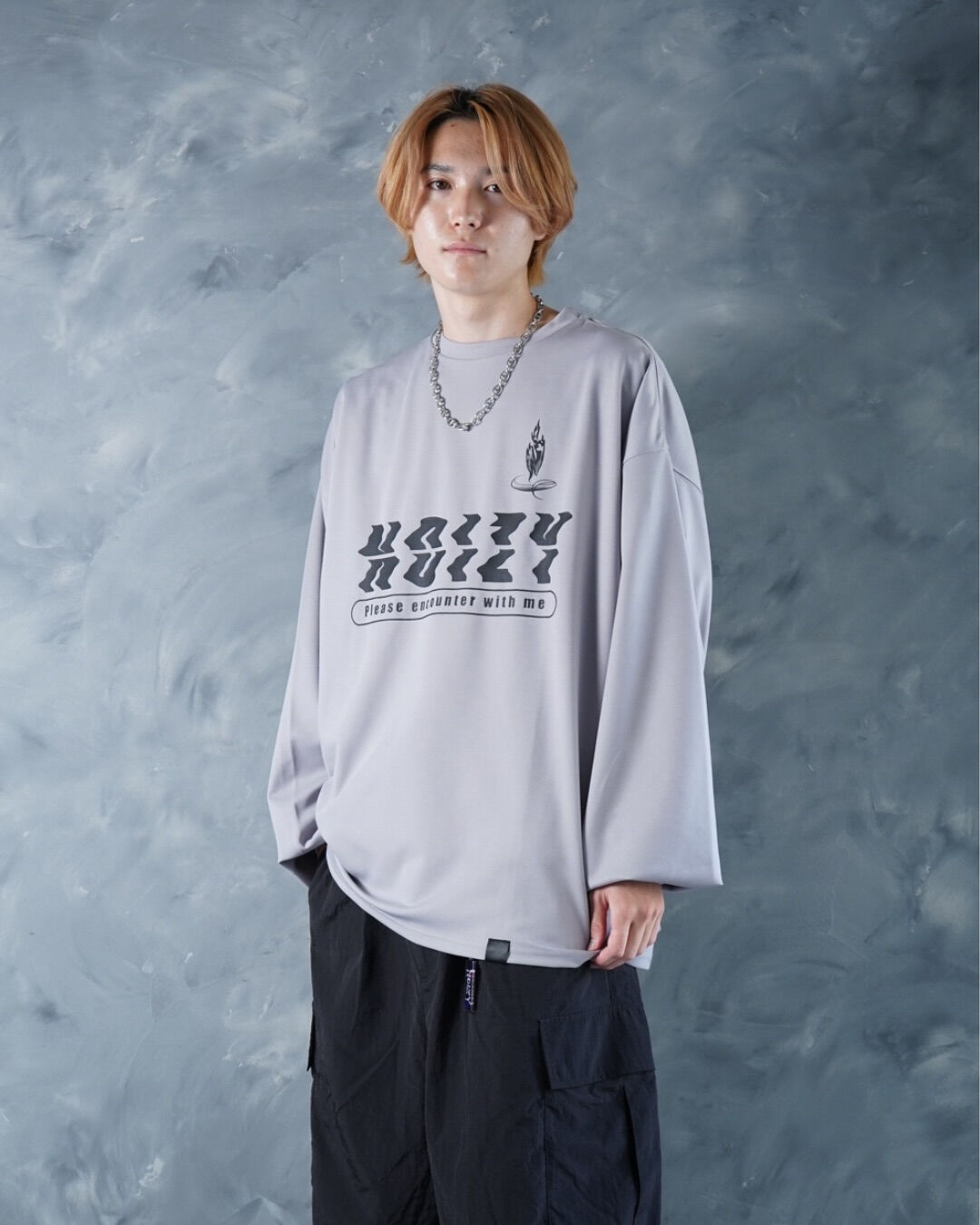 Encounter Logo T/grey