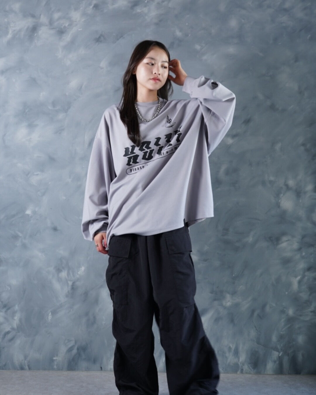 Encounter Logo T/grey