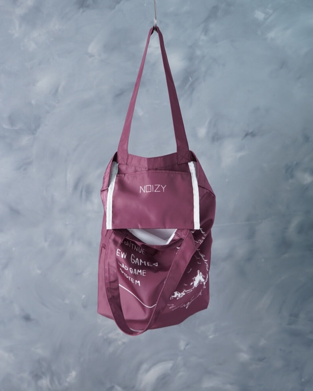 Graphic Tote Bag / Vくん / cocoa