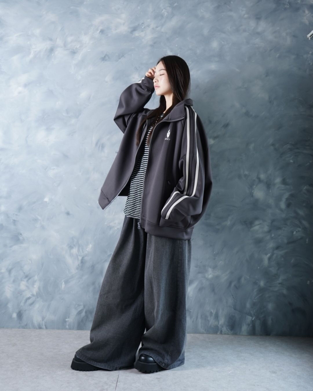 THREADS NOIZ TRACK JKT /grey