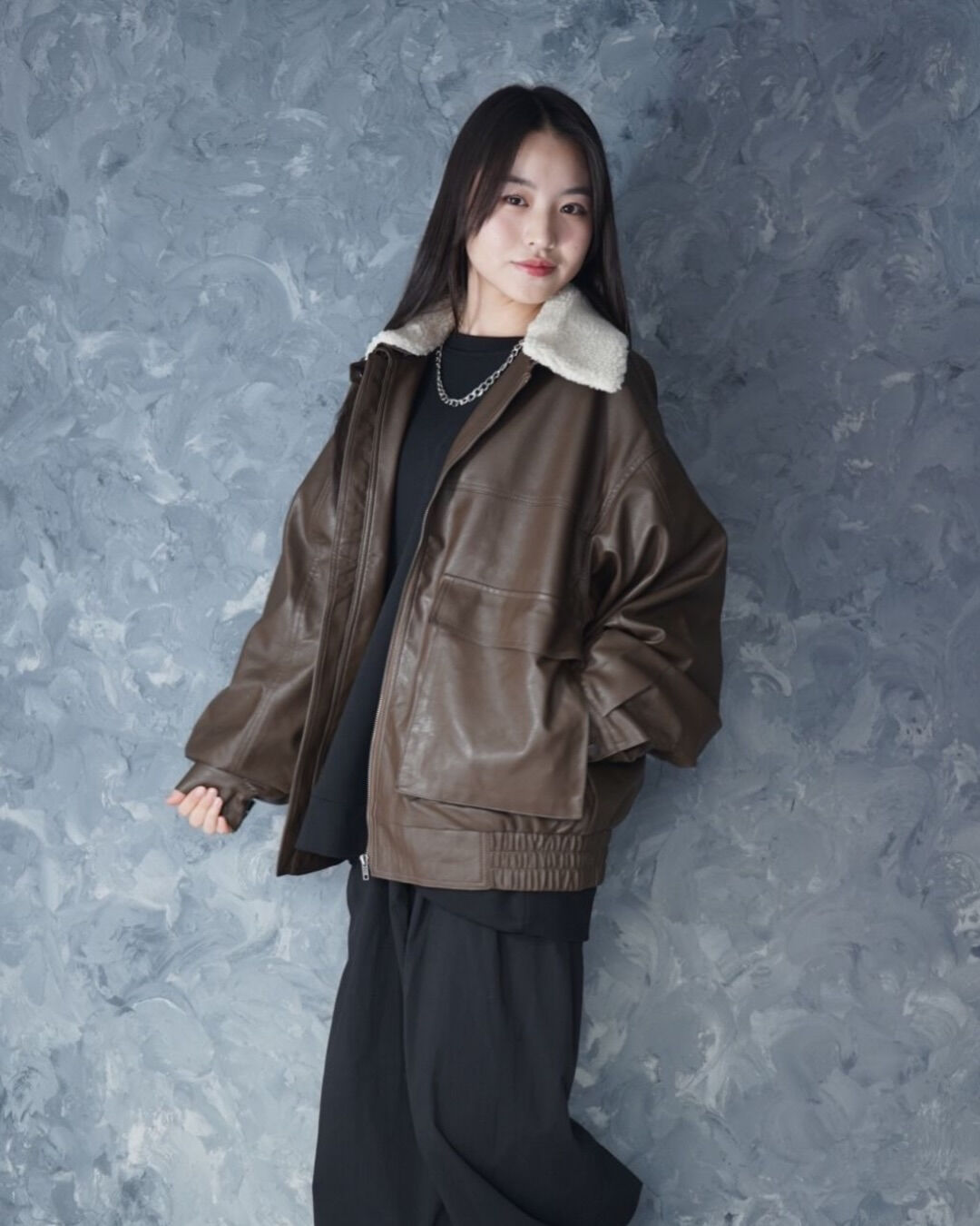 🛩 2way Vintage Like PU Leather