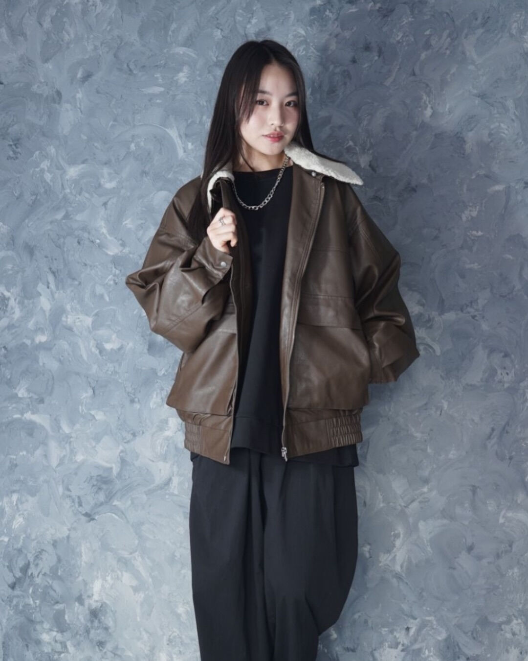🛩 2way Vintage Like PU Leather